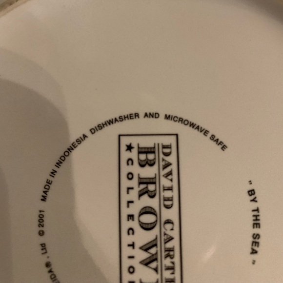 Three Lighthouse plates by David Carter Brown By The Sea Collection for Sakura - Picture 10 of 12